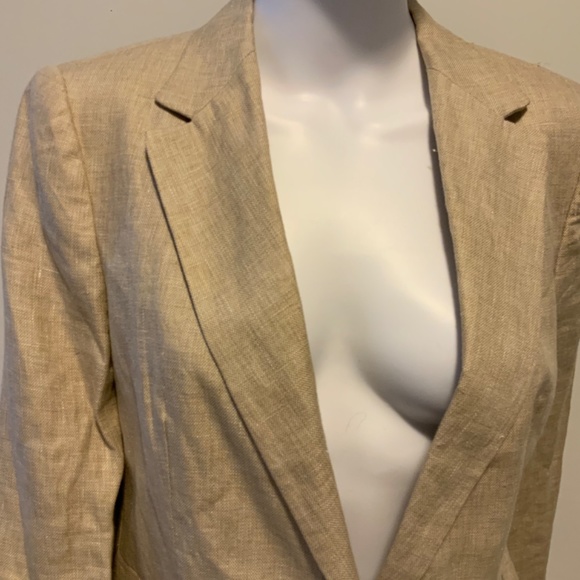 Zara linen blazer - Picture 2 of 4